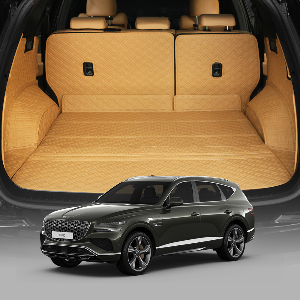 디테일링 우븐블럭 프리미엄 풀커버 트렁크매트 + 킥매트 + 가죽보호제 세트 136,500원