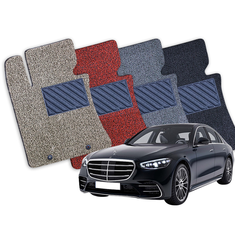 벤츠 S클래스 전차종 확장형 코일매트 풀세트 CI, 브라운, 벤츠 49,500원