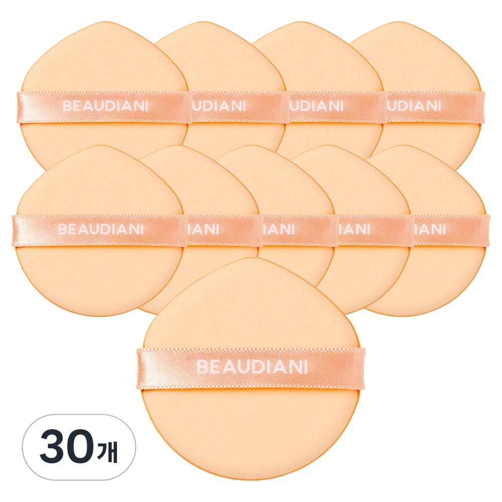 뷰디아니 메쉬 타이트 업 쿠션 퍼프, 베이지, 30개 55,500원