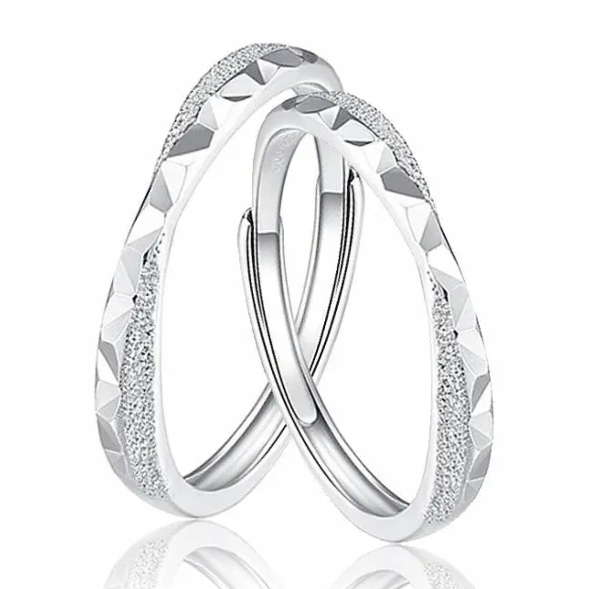 999 순은 별과 바다 커플 반지 여성 은반지 s999 악세사리 선물추천 사이즈 조절 가능 45,800원