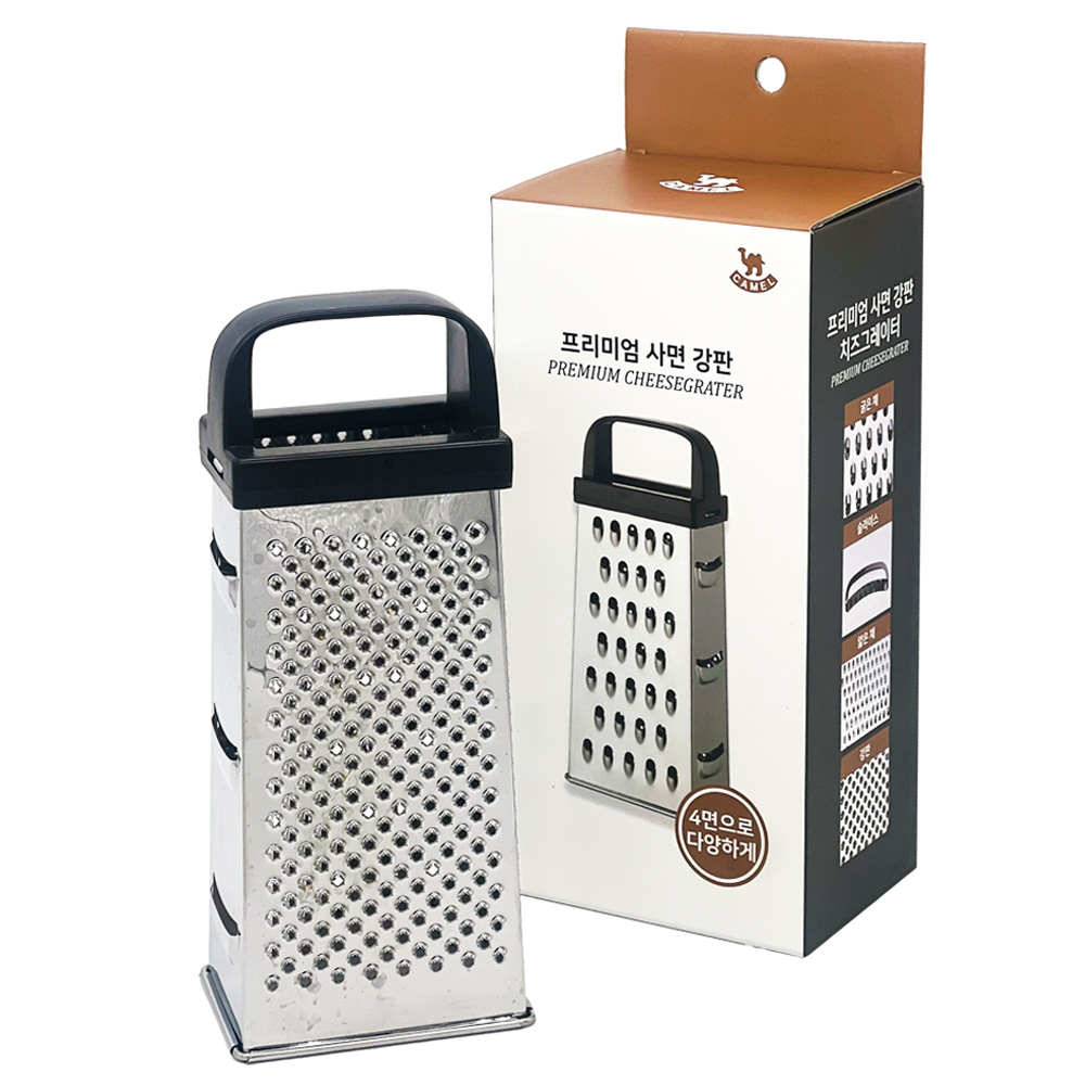 영수산업카멜 사면 강판 스텐 치즈 그레이터 스탠딩형 4,390원