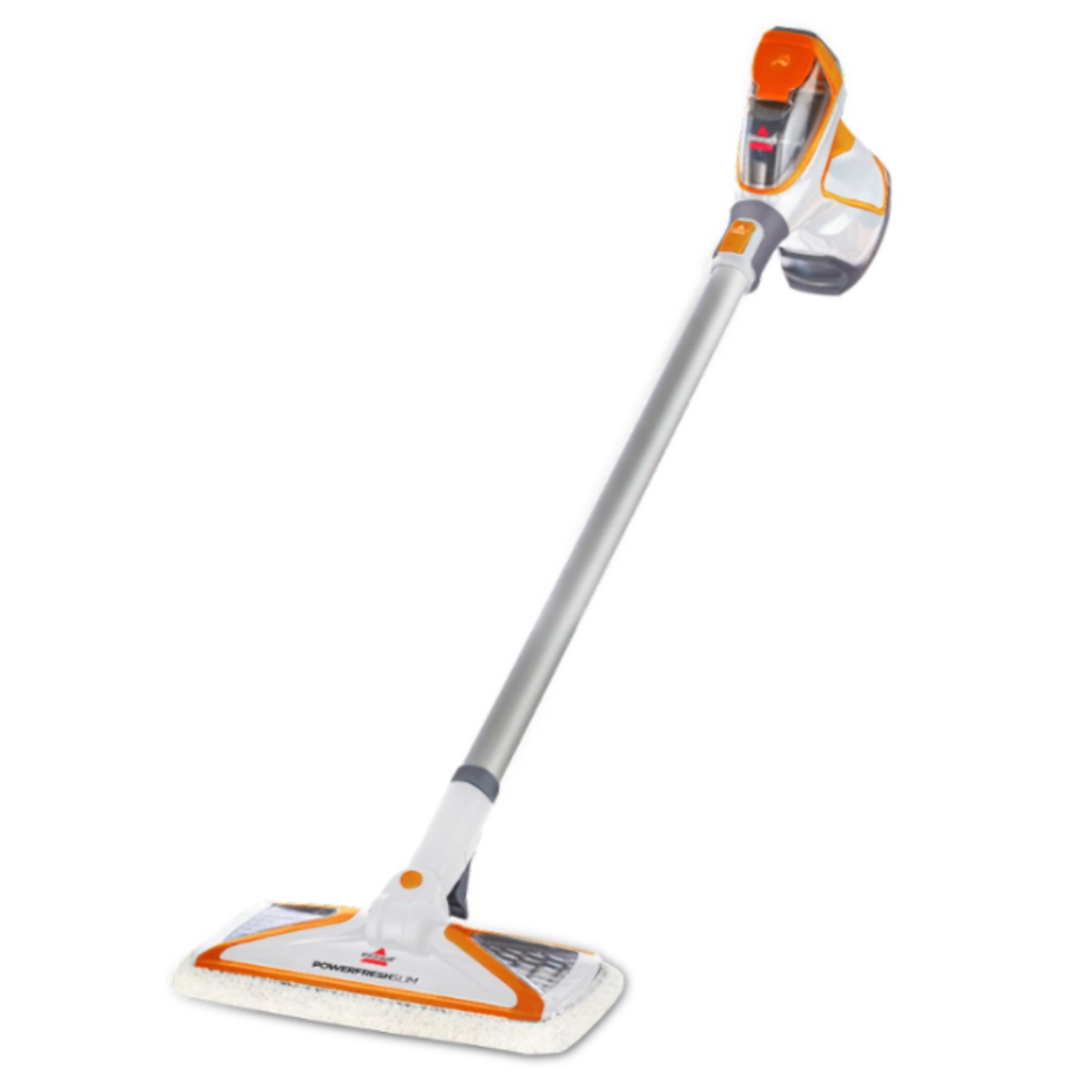 비쎌 슬림 스팀청소기 DAILY2 패키지 (화이트오렌지+정품걸레8P+거치대), 단품 308,000원