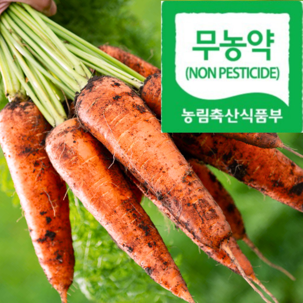 [유명친환경농장] 산지발송초특가 농약안심 믿고먹는 흙당근 23,700원