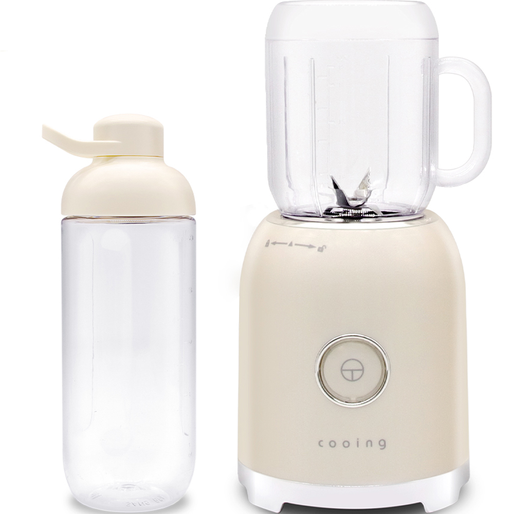 쿠잉전자 레트로 미니 믹서기 크림 29,900원