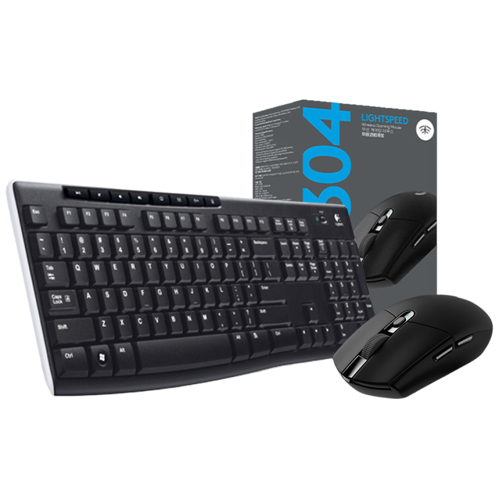로지텍 K270 + G304 정품 박스 무선키보드세트 122,000원