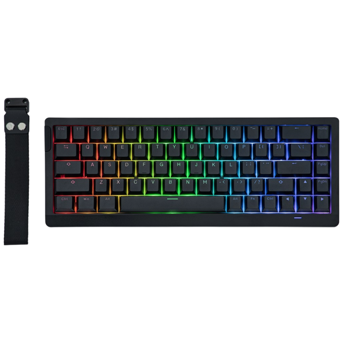 EPOMAKER HE68 Lite 8k 휴대용 래피드 트리거 자석축 게이밍 키보드, 제조사축, Clear Magnetic Switch, 블랙 69,000원