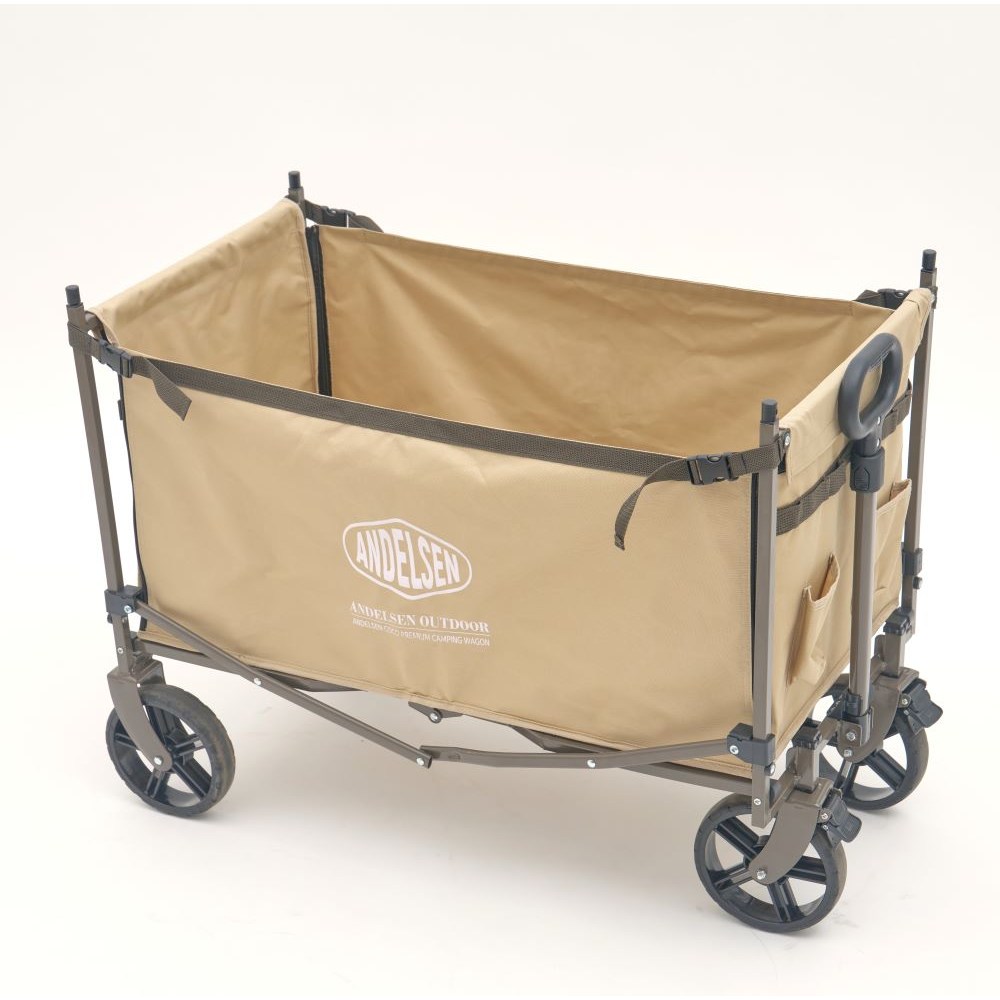 안델센 코코 프리미엄  4in1 캠핑웨건 (캐노피적용, 강아지 유모차 사용, 측면개방, 벤치형 웨건) 110,470원