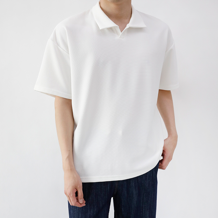 해리슨 남성용 링클프리 로이 오픈 반팔 카라티 SME1158 26,620원