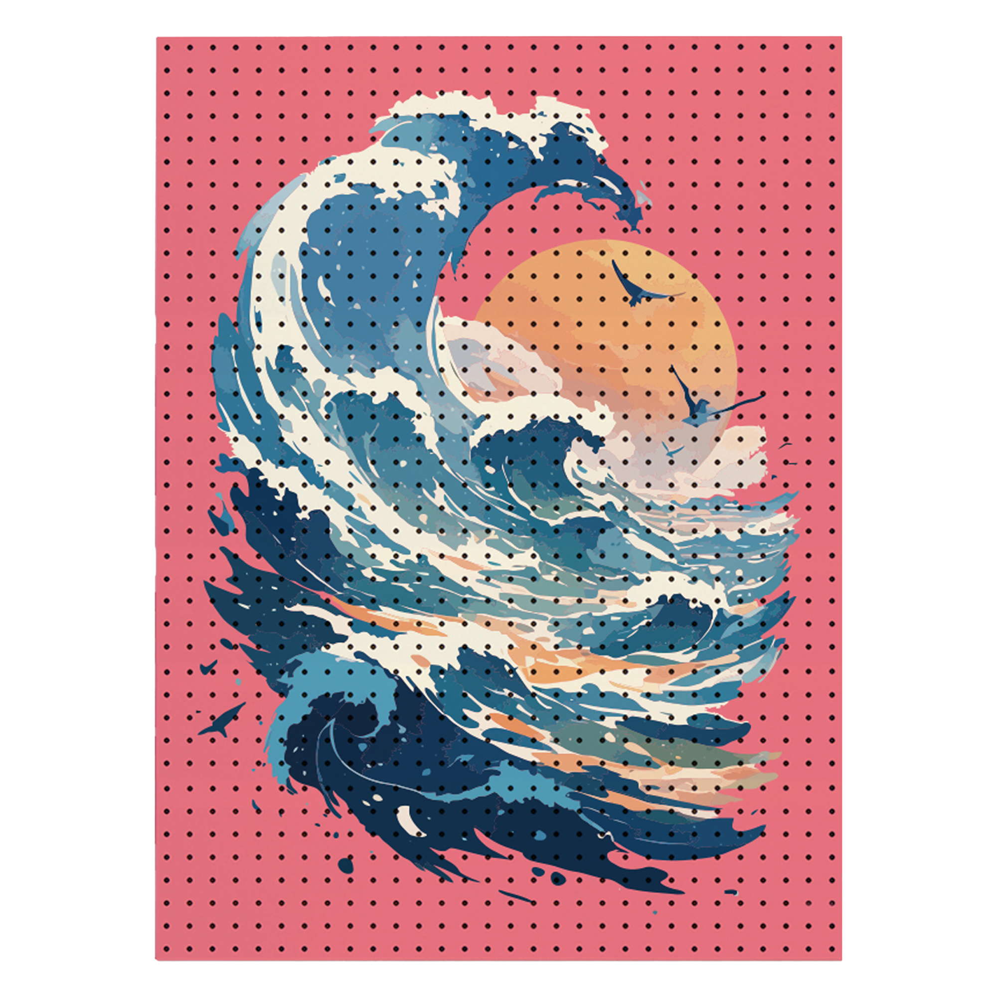 타공판닷컴 UV 프린팅 타공판 웨이브 업 800 x 1000 mm 77,890원