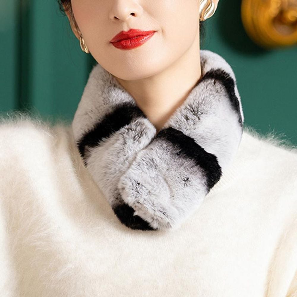 밍크목도리 겨울 투톤 통가죽 마그네틱 자석 렉스 토끼 머플러 통밍크머플러 ujd+2907Sh 55,000원