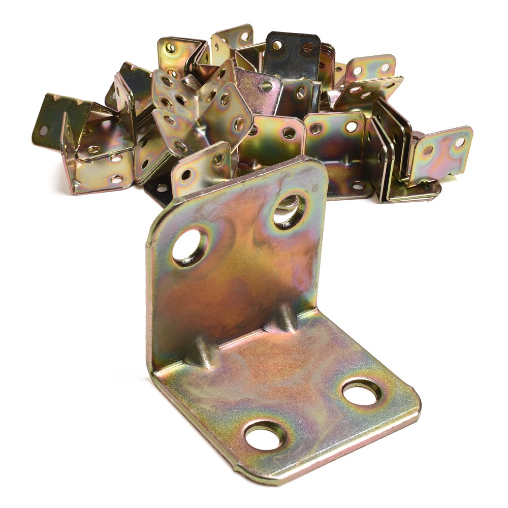 두일기업 ㄱ자 꺽쇠 30x26 DIY 고정철물 꺽쇠 천연색 100개 19,000원