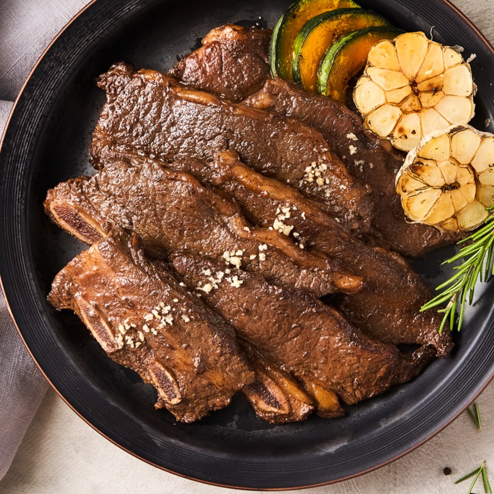 따봉프레시 저온숙성으로 육즙많고 부드러운 양념LA갈비, 2개, 1kg 65,450원