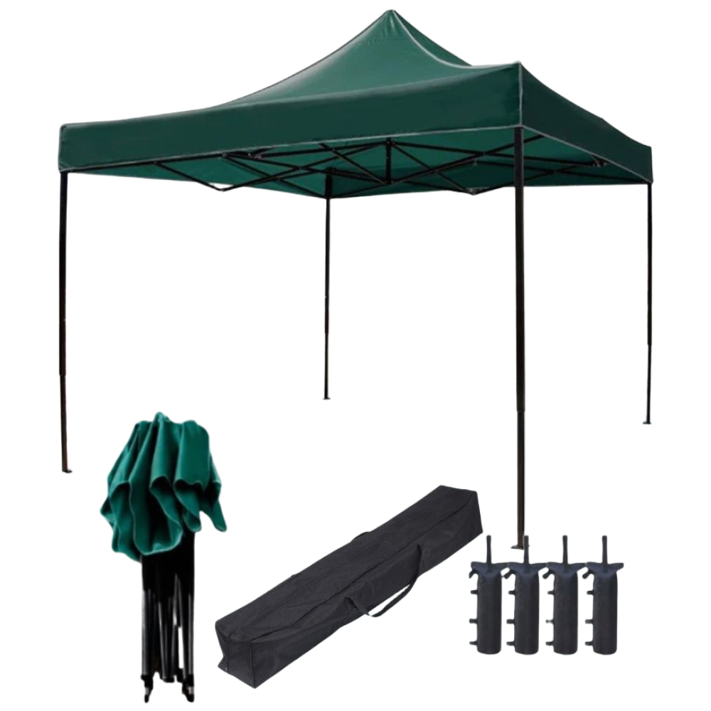 3x3m 행사용 대형 천막 천막 접이식 방수 캐노피 천막 야외용 옥상 그늘막 자바라 포장마차 테라스 90,600원