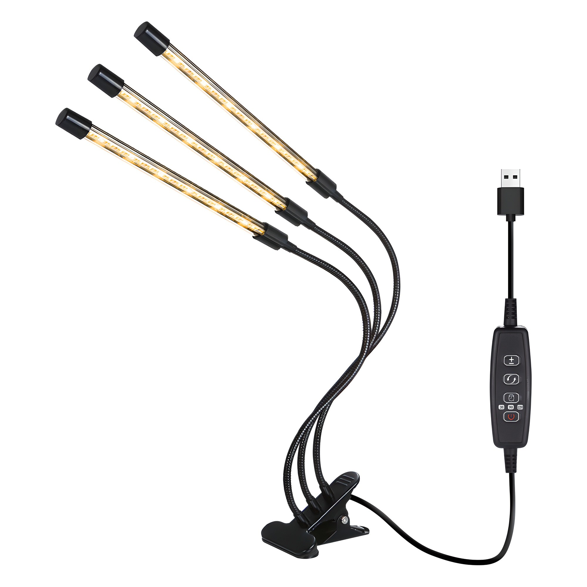 루아즈 LED 식물 성장 생장등 조명 블랙바디 3헤드 웜화이트 12,450원