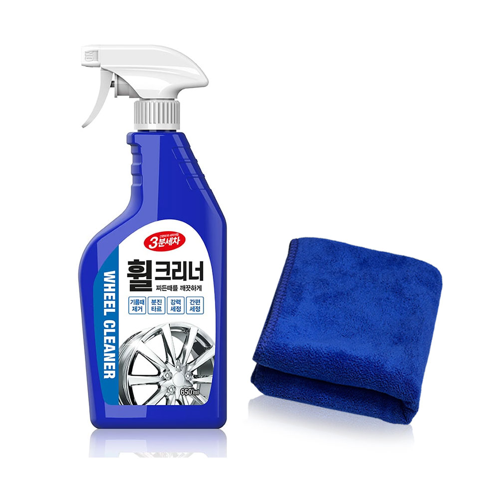 카렉스 3분세차 휠크리너 고급타월 증정  광택 세정 5,400원