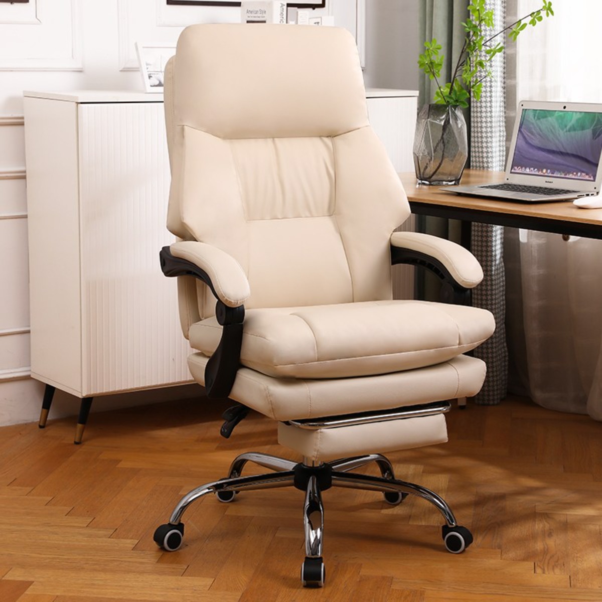 SeekFun 침대형 리클라이너  게이밍의자 컴퓨터 체어 가죽 업그레이드 사무용 모더니즘 69,000원