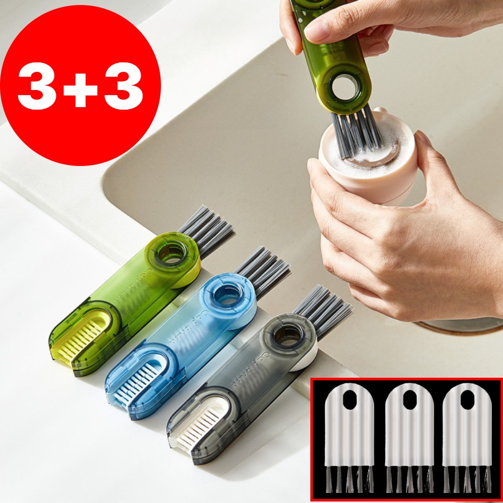 2DRAGON 다용도 텀블러 틈새 세척솔, 6개, 혼합색 8,800원