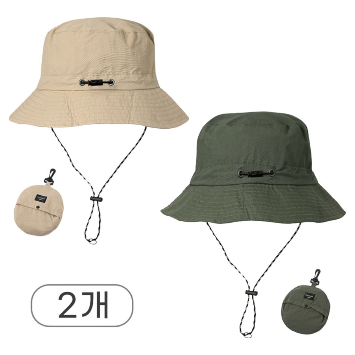 베라모다 휴대용 접이식 방수 버킷햇 등산모자 1+1 13,900원