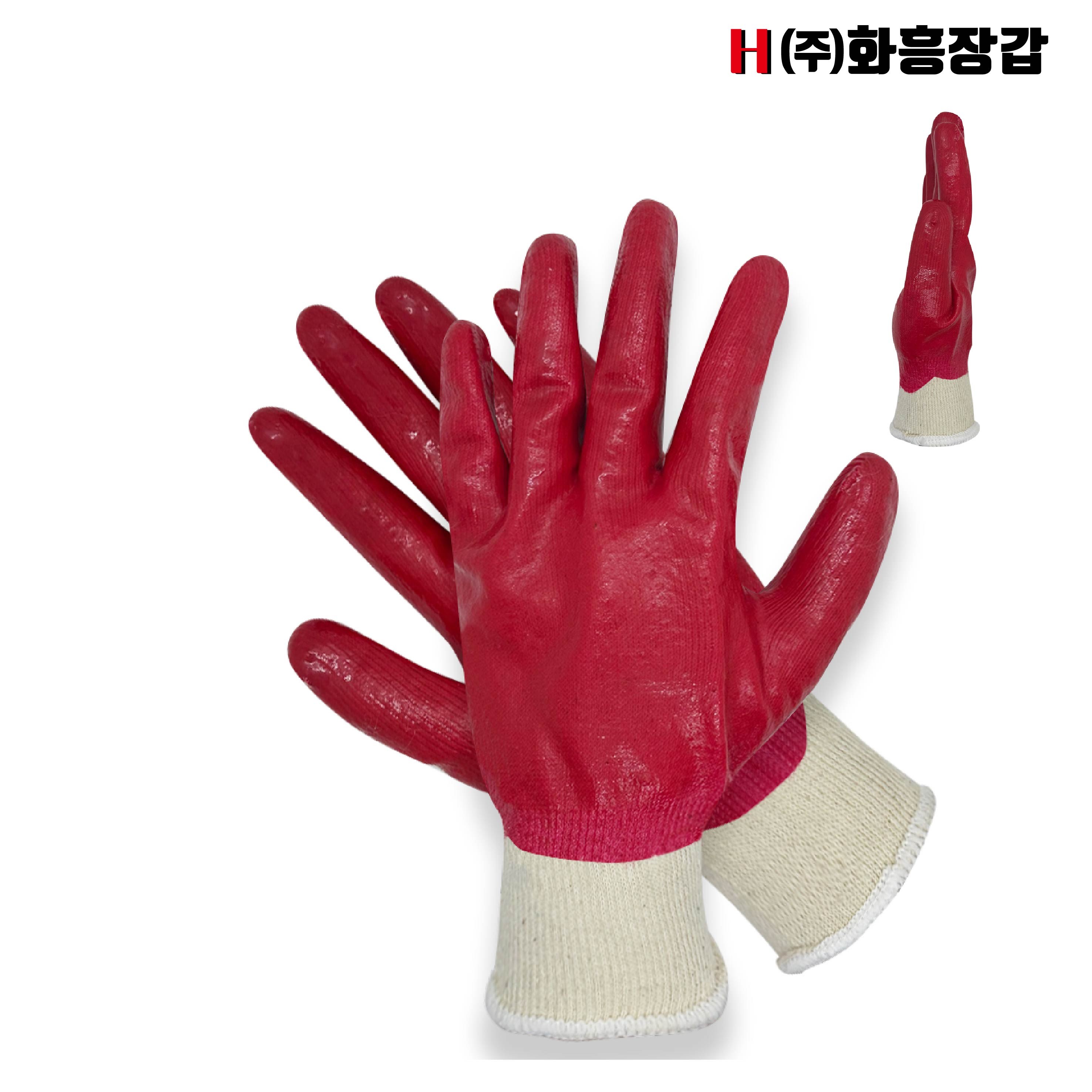 화흥_살아있네 고급 (실)온코팅 장갑 100켤레 58,900원