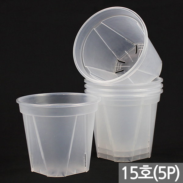 세인화분 플라스틱 투명 슬릿 화분 10호 ~ 30호 - 슬릿분 플분 소형 중형 대형 분갈이 난 다육 장미 인테리어 홈가드닝 다육이 화분갈이 거실 베란다 8,980원