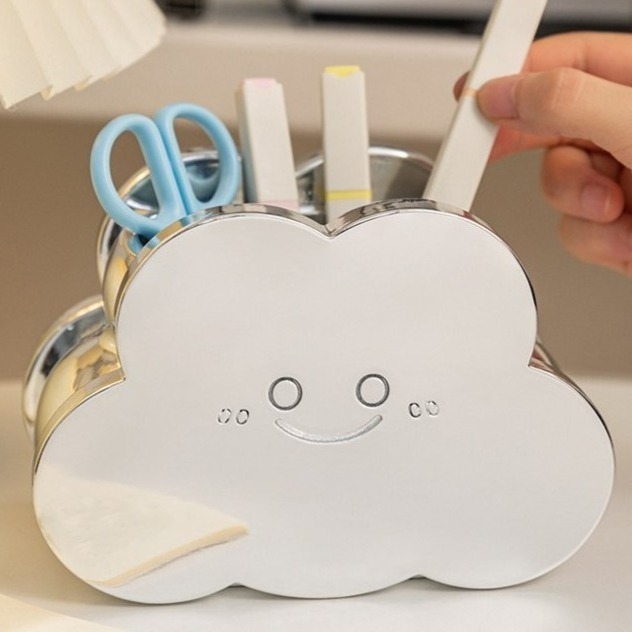 문구담 귀여운 다용도 펜홀더 01 화이트구름 20,600원