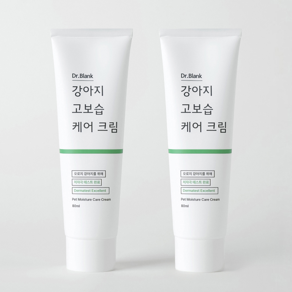 닥터블랭크 강아지 고보습 케어 크림 연고, 80ml, 2개 35,820원