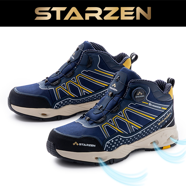 스타젠 미끄럼방지 다이얼 방수안전화 SZ-512 네이비 91,500원