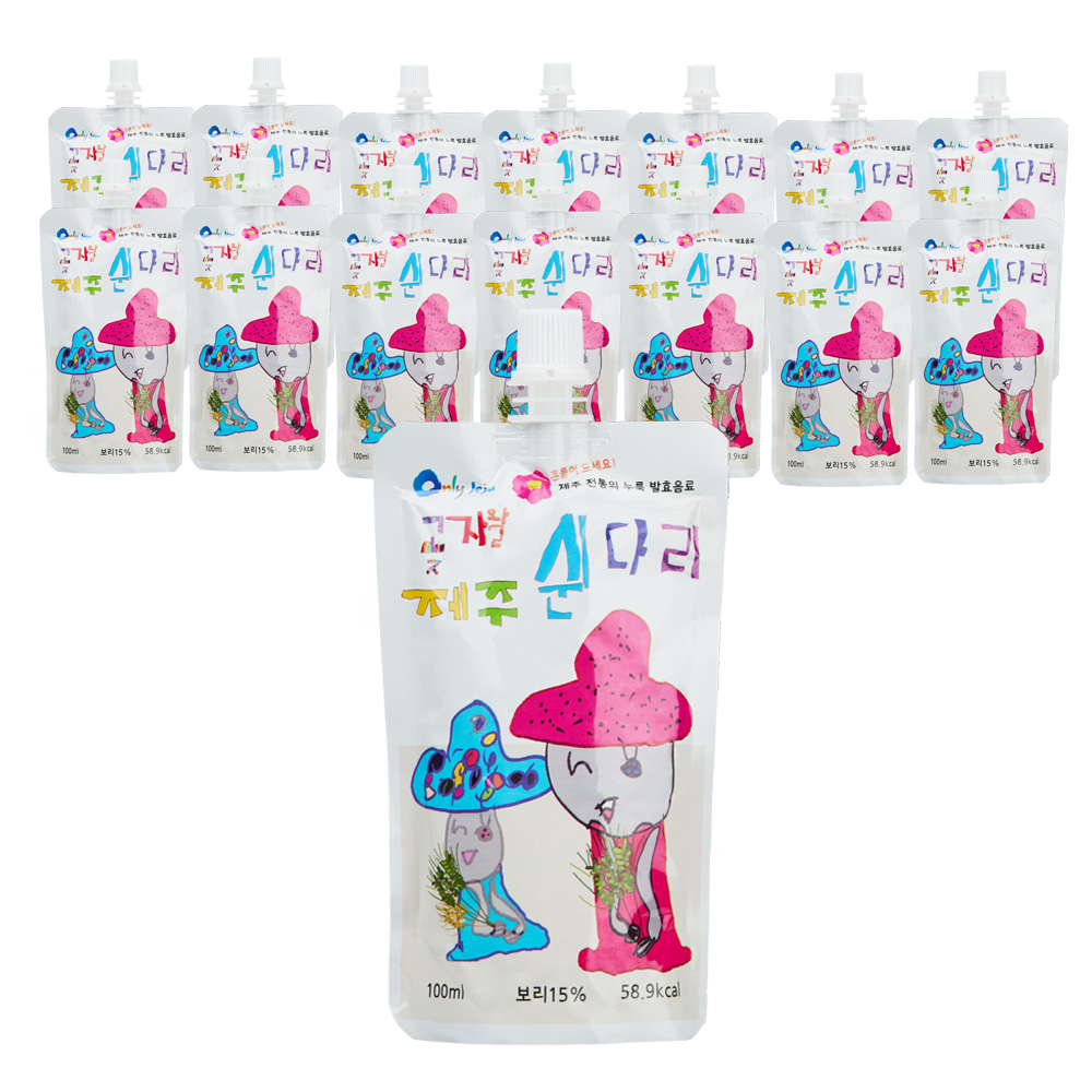 곶자왈 제주 쉰다리, 보리, 100ml, 15개 30,000원