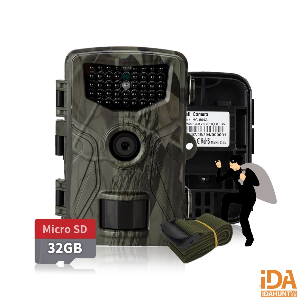 헌터아이 32GB 무선 이동식CCTV카메라 무인 감시용 CCTV 아이다헌트, 헌터아이 32GB, 1개 249,880원