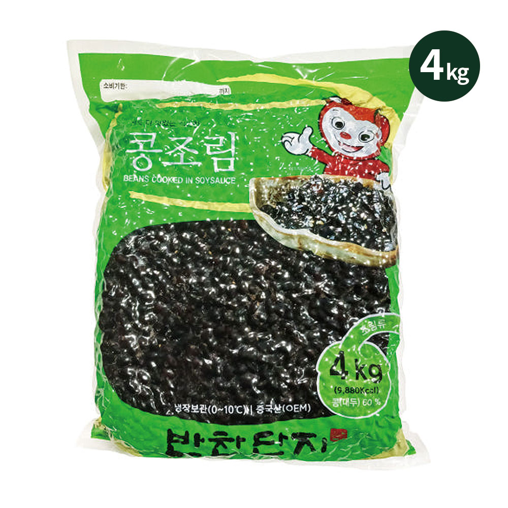 반찬단지 콩자반 4kg 콩조림, 1개, 4kg 21,700원