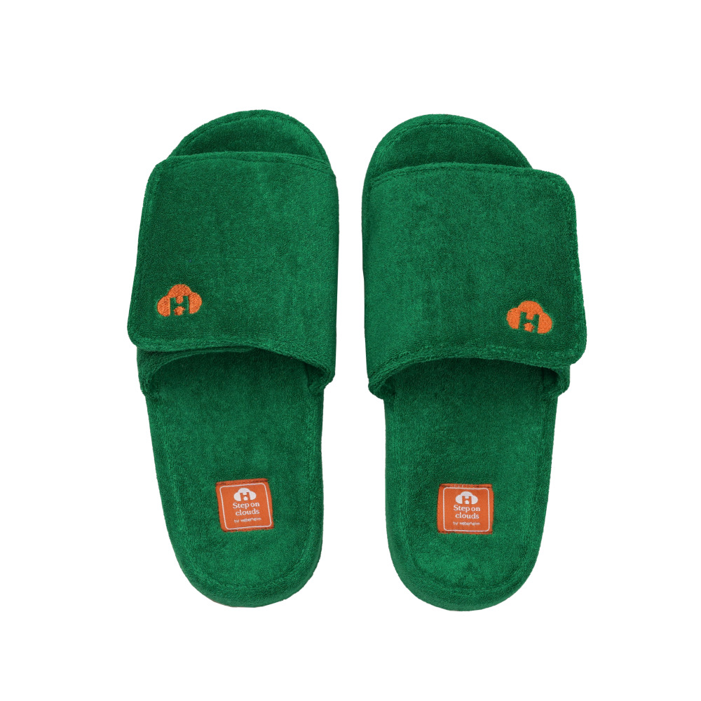 위버하임 메모리폼 테리 슬리퍼, 1개, 그린 22,900원