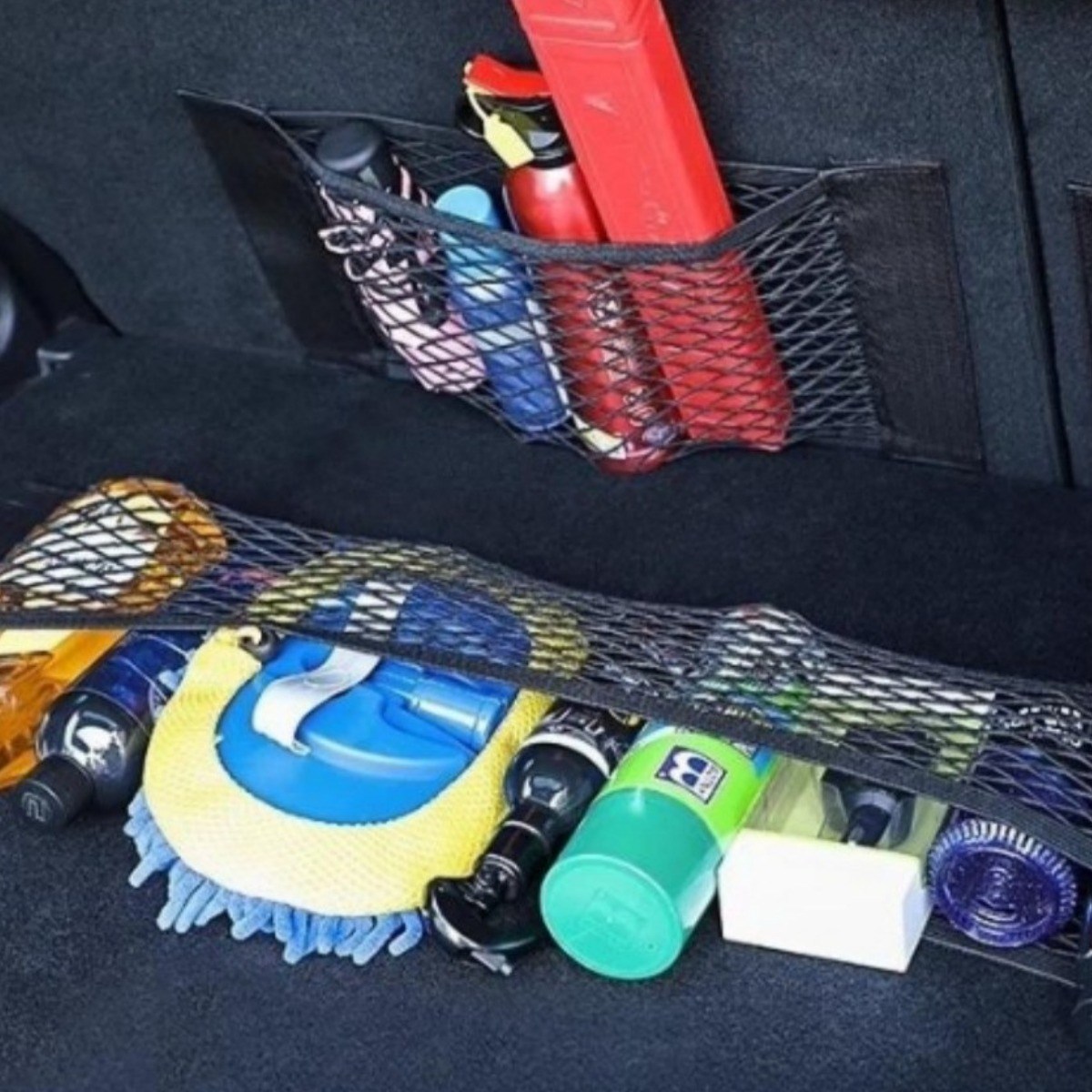 언더후드 트렁크 정리함 네트 그물 40cm+80cm 세트, 1세트 8,240원