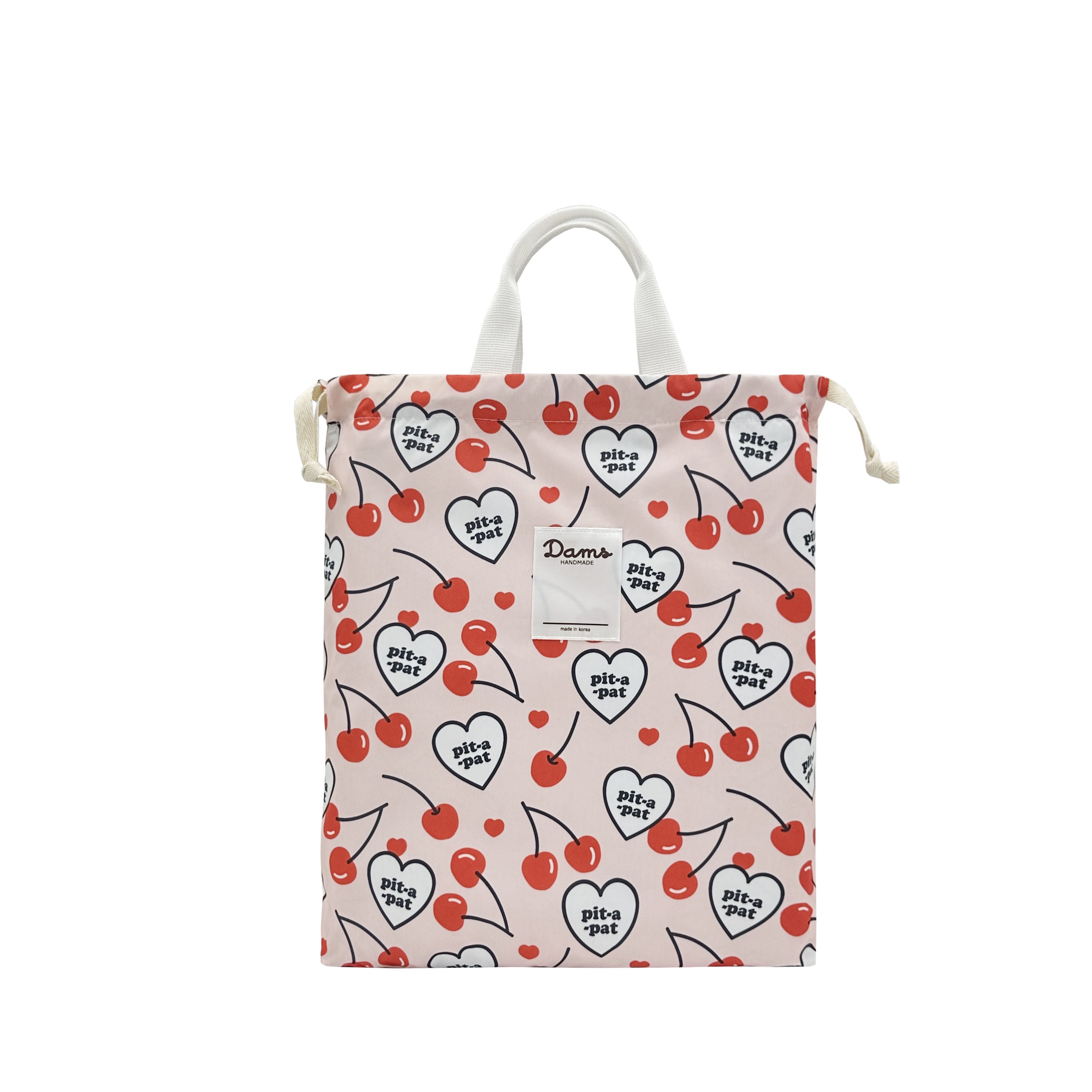 담스 패브릭 신발 주머니 실내화 가방 어린이집 유치원 키즈 초등 학생 방수 학원 보조 가방 13,900원