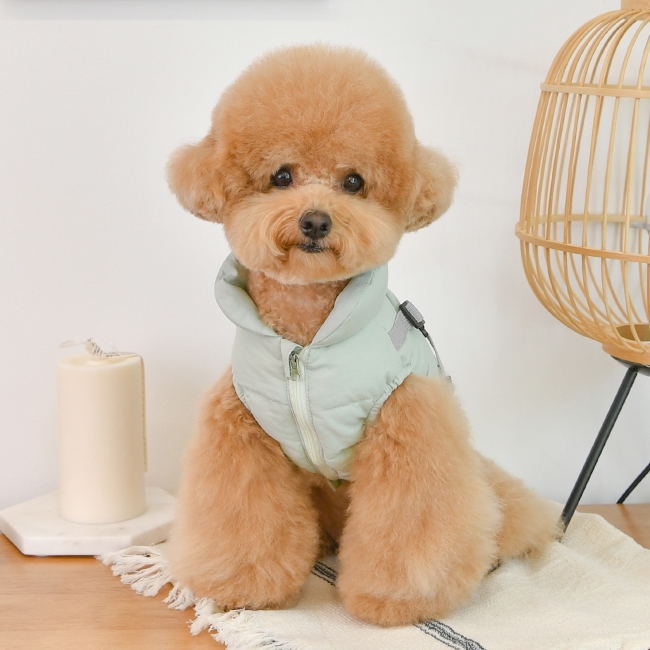 퍼피아 반려동물 코튼 조끼 하네스 패딩 점퍼 VT1937 24,440원