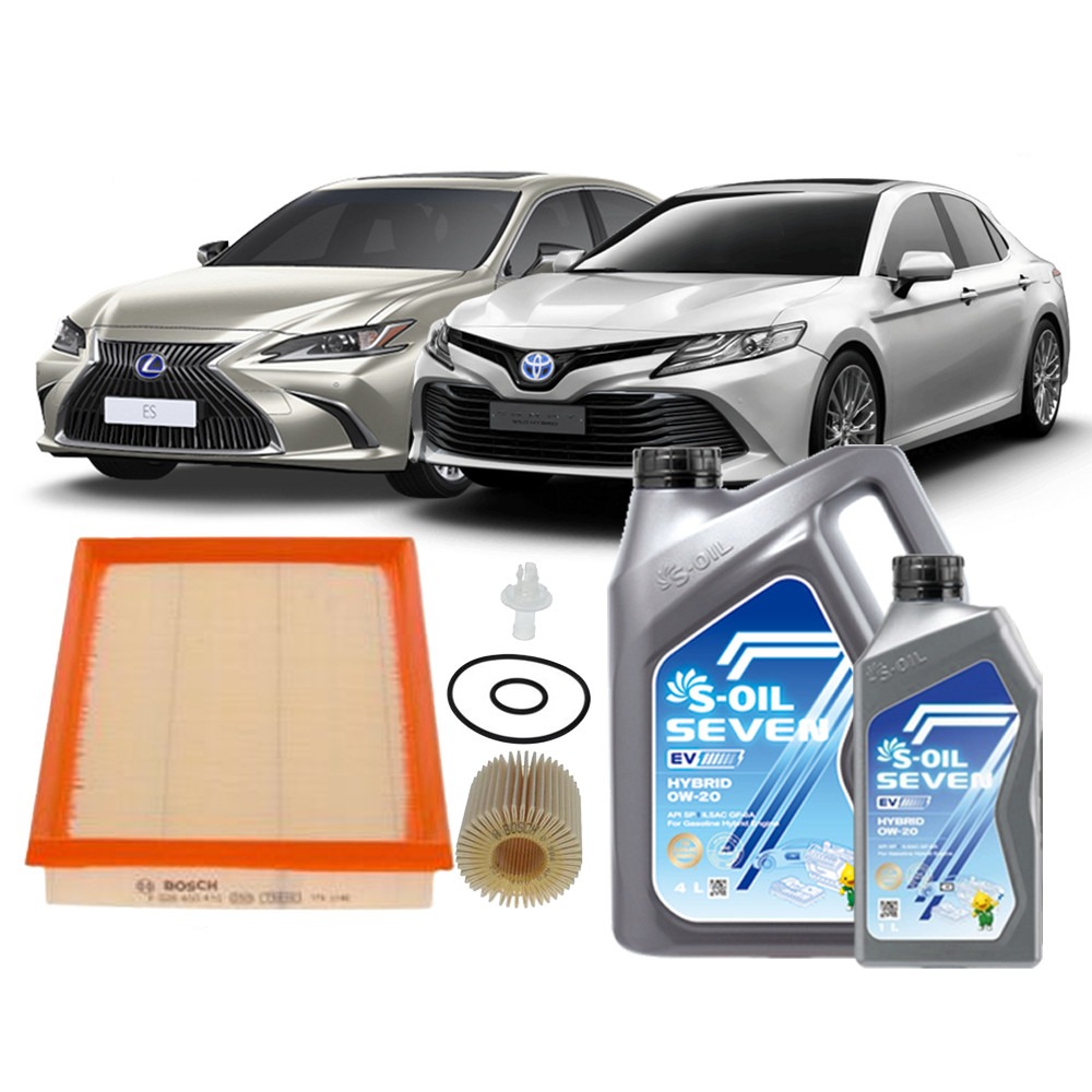 렉서스 ES 300H 6세대 하이브리드 12-17년식 보쉬필터+세븐합성유 0W20 95,670원