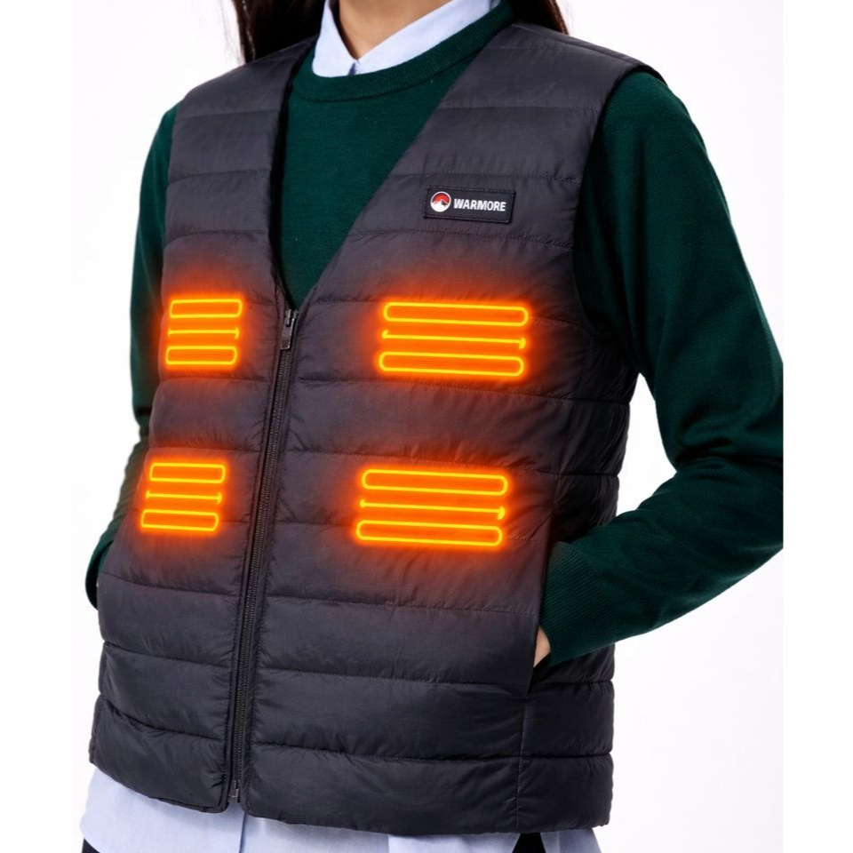 워모어 warmore 발열조끼 3단계 온도조절 열선 56,880원