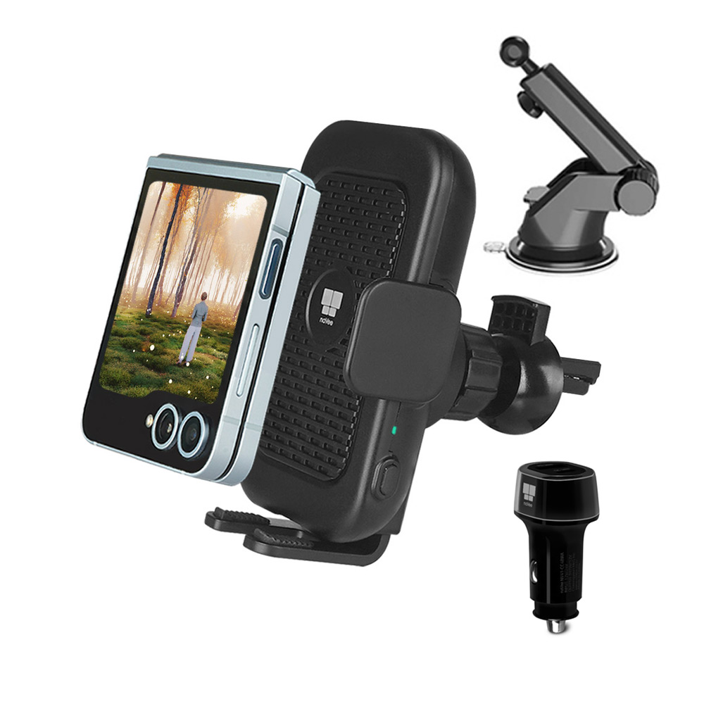 차량용 15W 고속 무선 고속 충전 거치대 쿨링 팬 저소음 시거잭 증정 송풍구 대시보드 풀세트 갤럭시 플립7 NV100-DCC1, NV100-DCC1 + 48W 고속충전 시거잭 29,800원