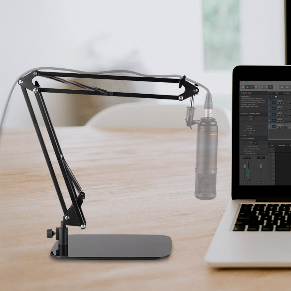 아리스노보 탁상용 마이크 스탠드 거치대 스마트폰 태블릿 거치대 겸용 UMS-70T 19,900원