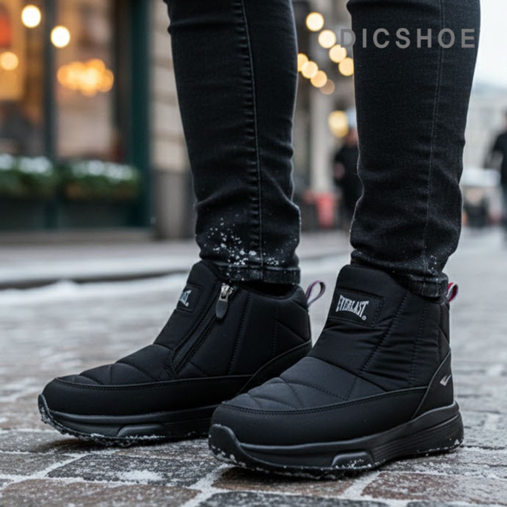 딕슈 여성 털 안감 패딩 방한화 앵클 숏 부츠 4cm BTWS392 77,000원