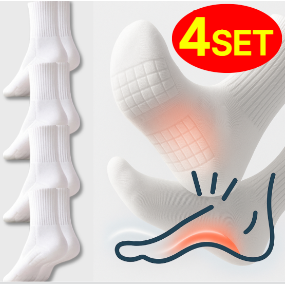 충격 흡수! 모두해 통증 싹 족저근막염 아치 쿠션 스포츠 양말 - 러닝 조깅 축구 배드민턴 12,800원