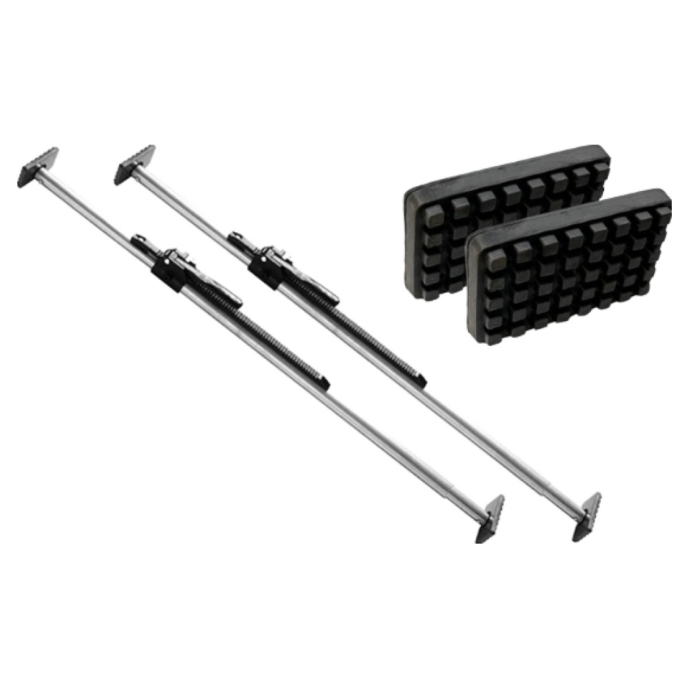 냉동 탑차 고정바 1톤 2.5톤 3.5톤 5톤 2개 + 사은품 교체발판 칸막이 내용물 받침봉 지지봉 화물차 용품, 1세트 145,600원