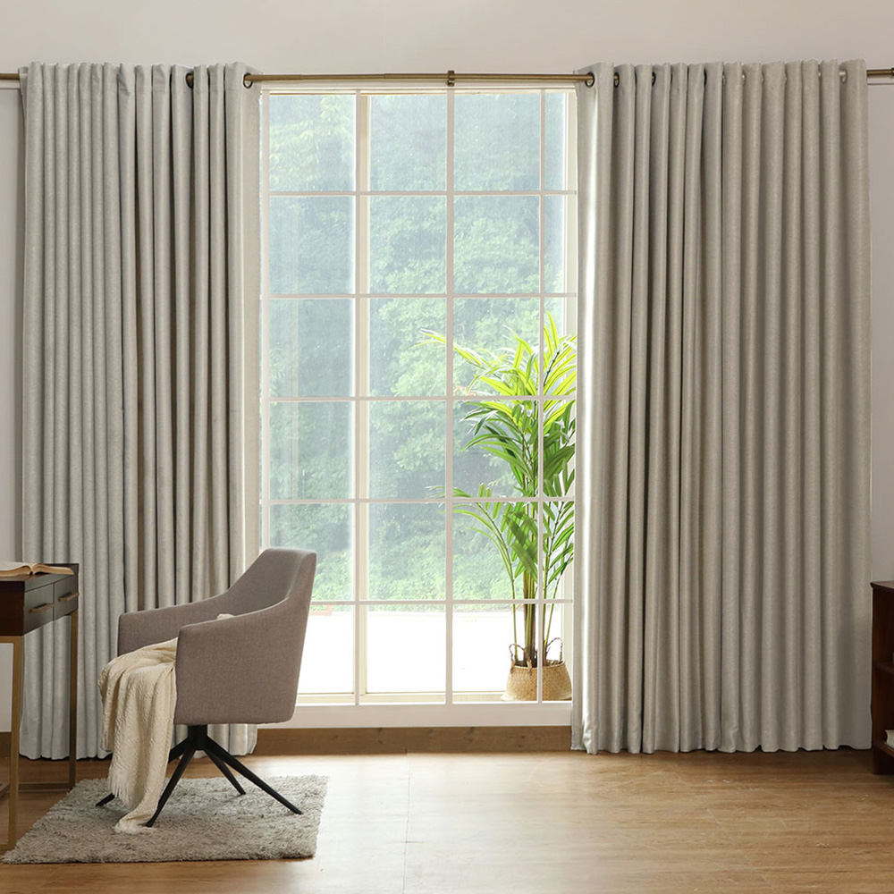 더자리 아일렛형 프리미엄 암막커튼 2p + 커튼봉 + 커튼끈 2p + 후사고리 2p 세트 긴창 91,280원