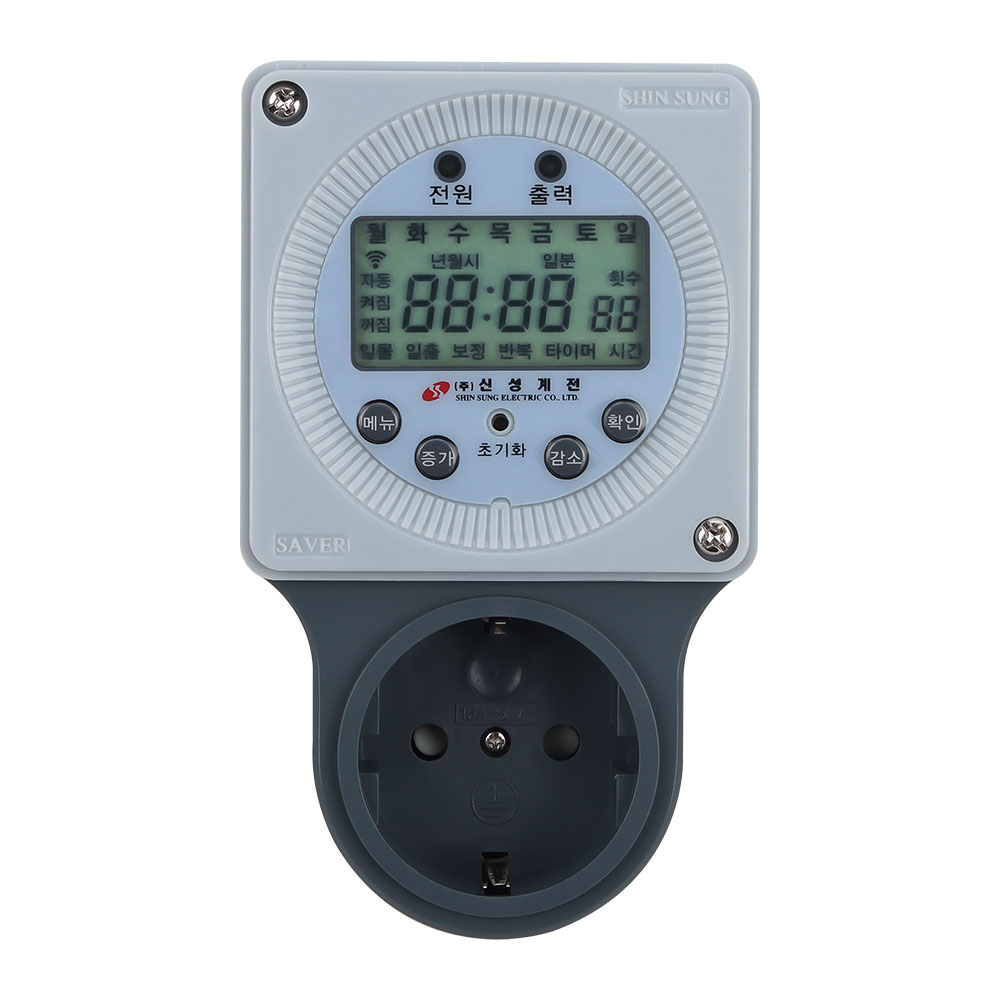 신성계전 디지털 전자식 타임스위치(SST-16CD), 1개 24,920원