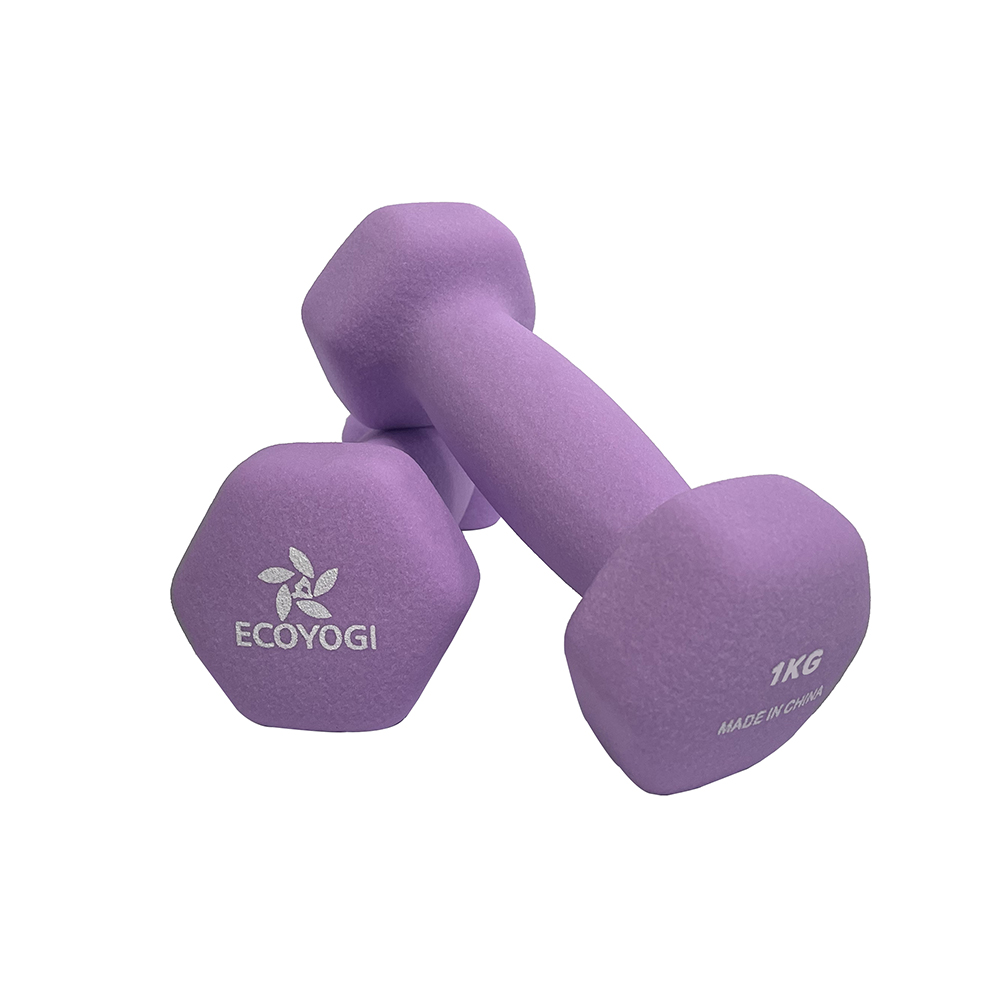 에코요기 네오프렌 논슬립 아령 _2개1세트 ( 1kg 1.5kg 2kg 3kg 4kg 5kg) 6,300원