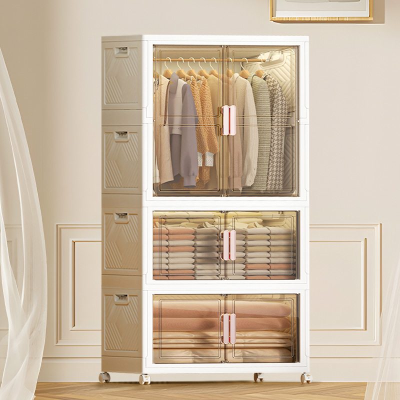 HOMEY NEST 대용량 다용도 리빙박스 정리함 폴딩 옷장 수납장, 1개, 75cm면 폭 194,000원