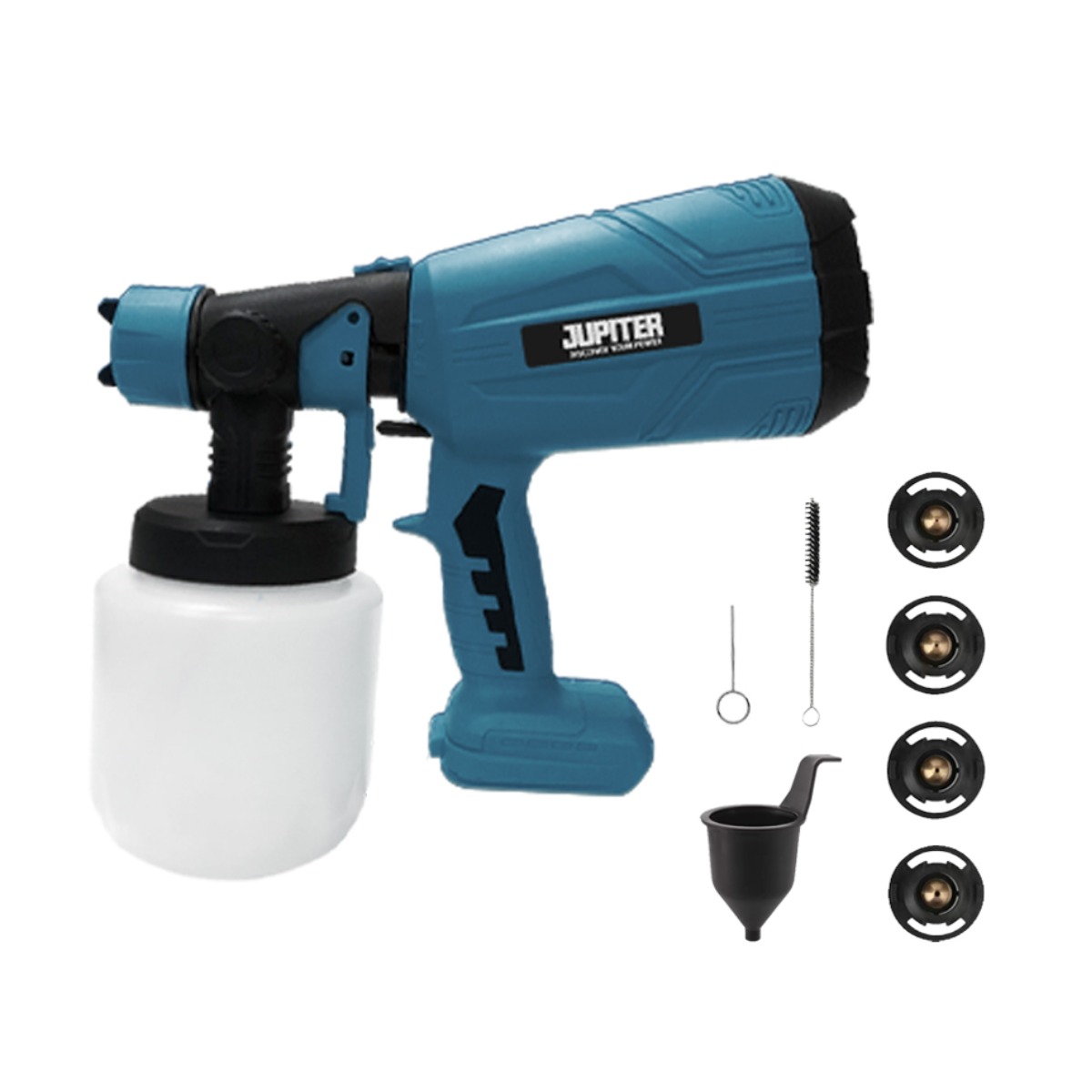 주피터 충전 스프레이건 마끼다 배터리호환 베어툴 무선 페인트건 전동 분무기 JPT-SG20MA 43,000원