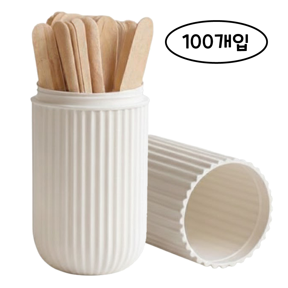 루캐피 제비뽑기 당첨자 추첨 송년회 뽑기 가챠 랜덤 워크샵 행사 이벤트 게임 워크숍 복불복 나무막대, 화이트 케이스, 100개 14,900원