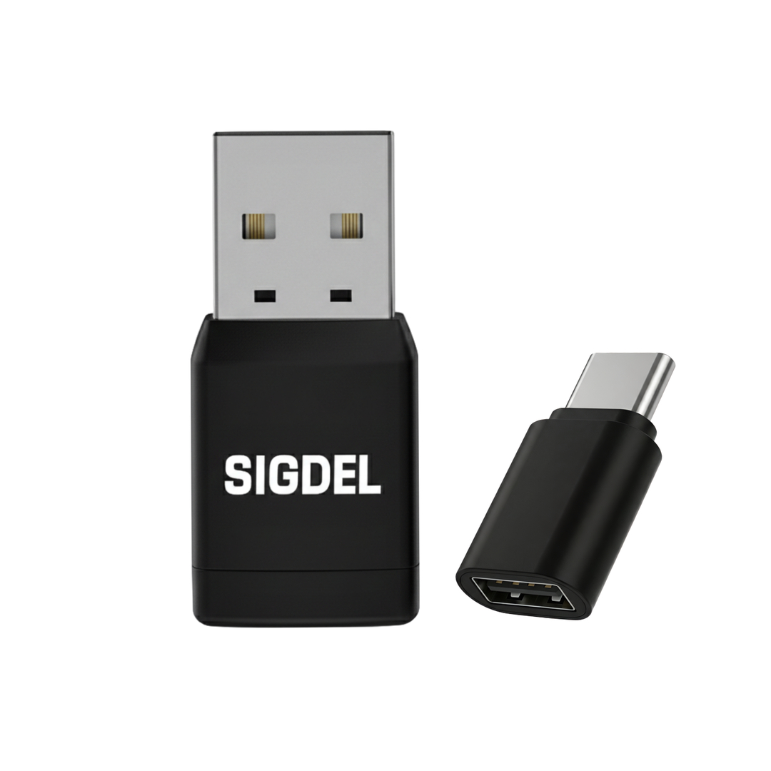 시그델 차량용 무선 초소형 올인원 슬림 안드로이드 오토 카플레이 동시 호환 2in1 동글 USB C타입 A타입 CAC-01, 블랙, CAC-01 39,900원