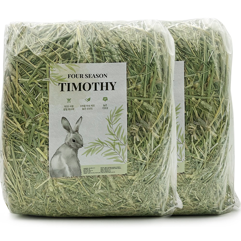 포시즌 압축 티모시 3kg, 2개, 3kg 24,000원