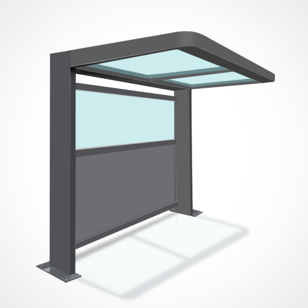 스틸 복층 PC 캐노피 B형 차양 테라스 비가림막 2,600,000원